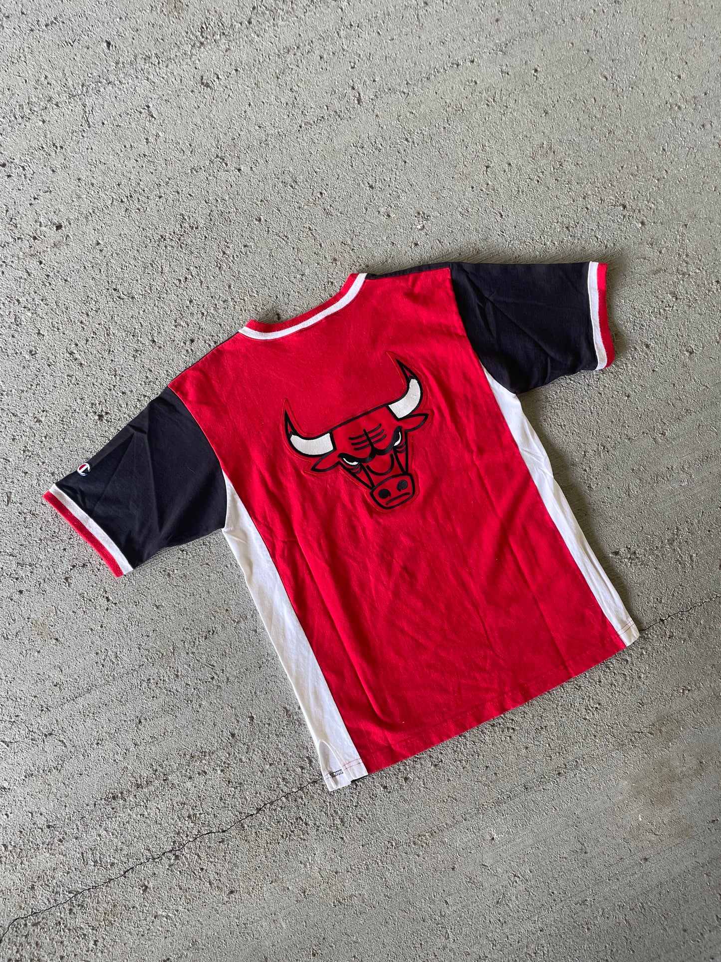 90s Champion Chicago Bulls Shooting Shirt