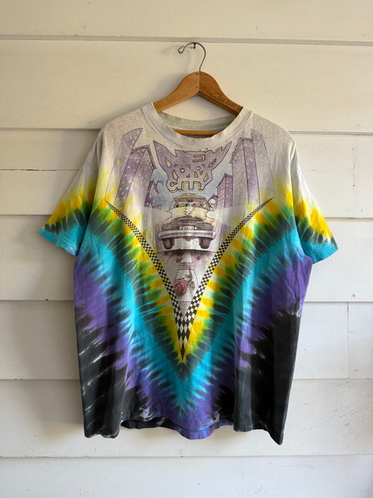 Vintage 1990 Grateful Dead MSG NYC Taxi Tee