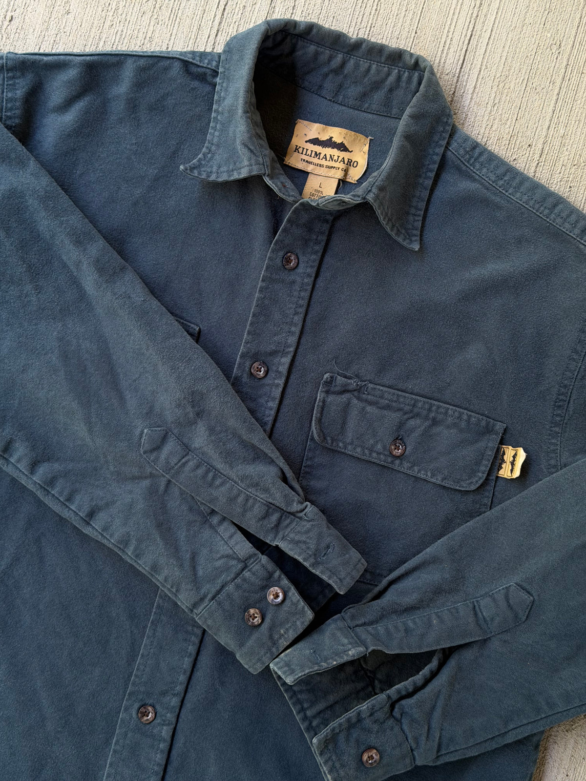 Vintage 1990s Kilimanjaro Chamois Shirt