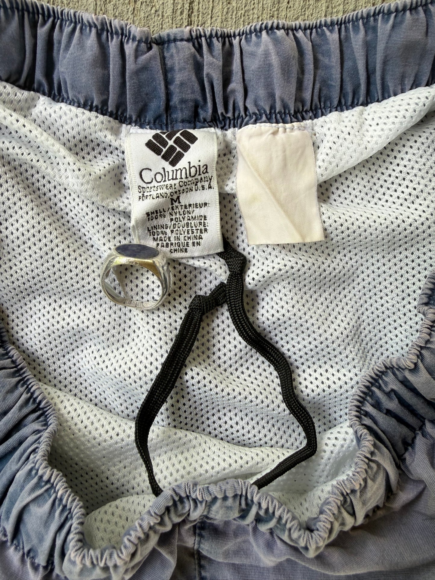 Vintage Faded Columbia Swim Trunks
