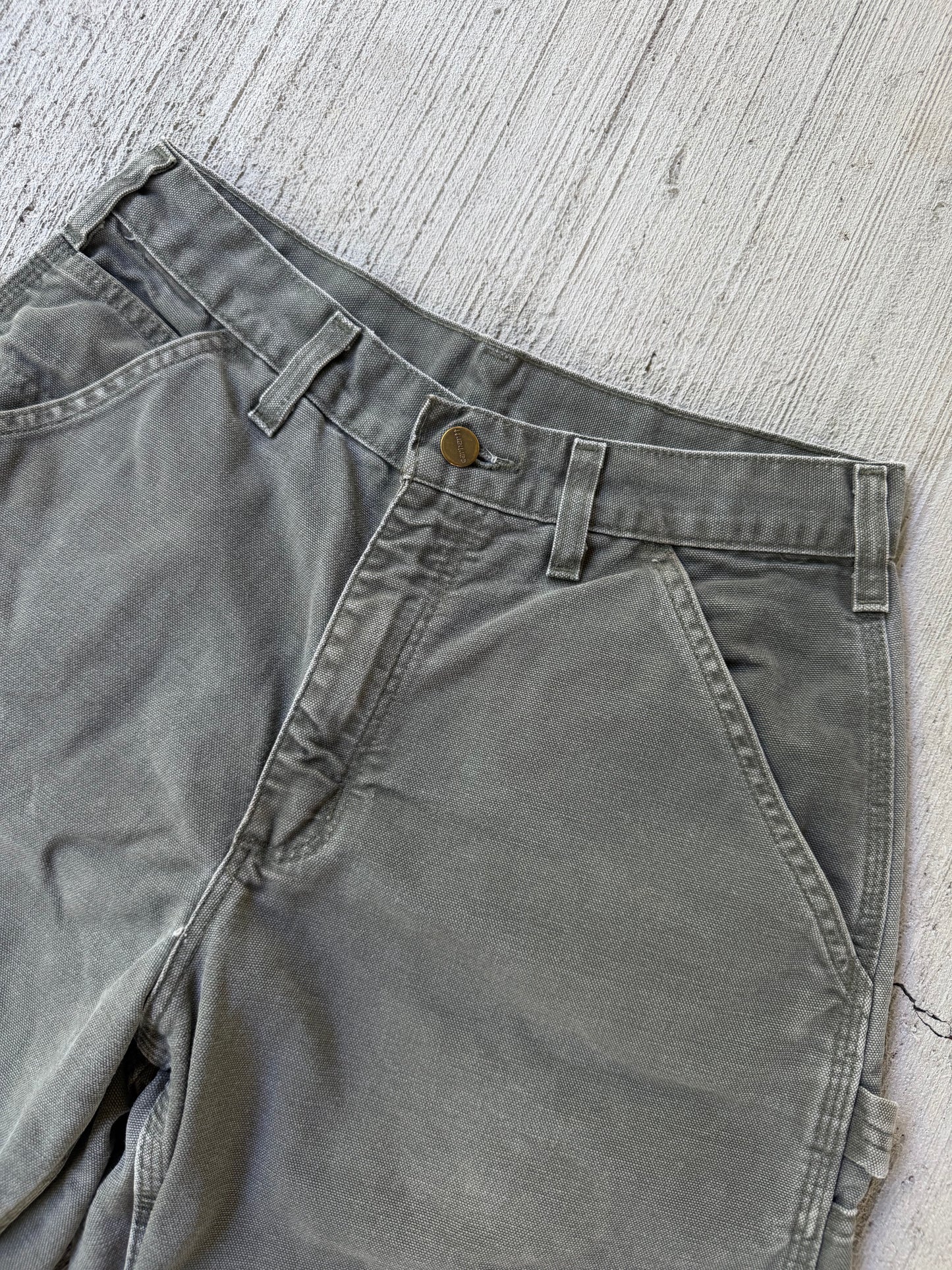 Vintage 2000s Green Carhartt Shorts