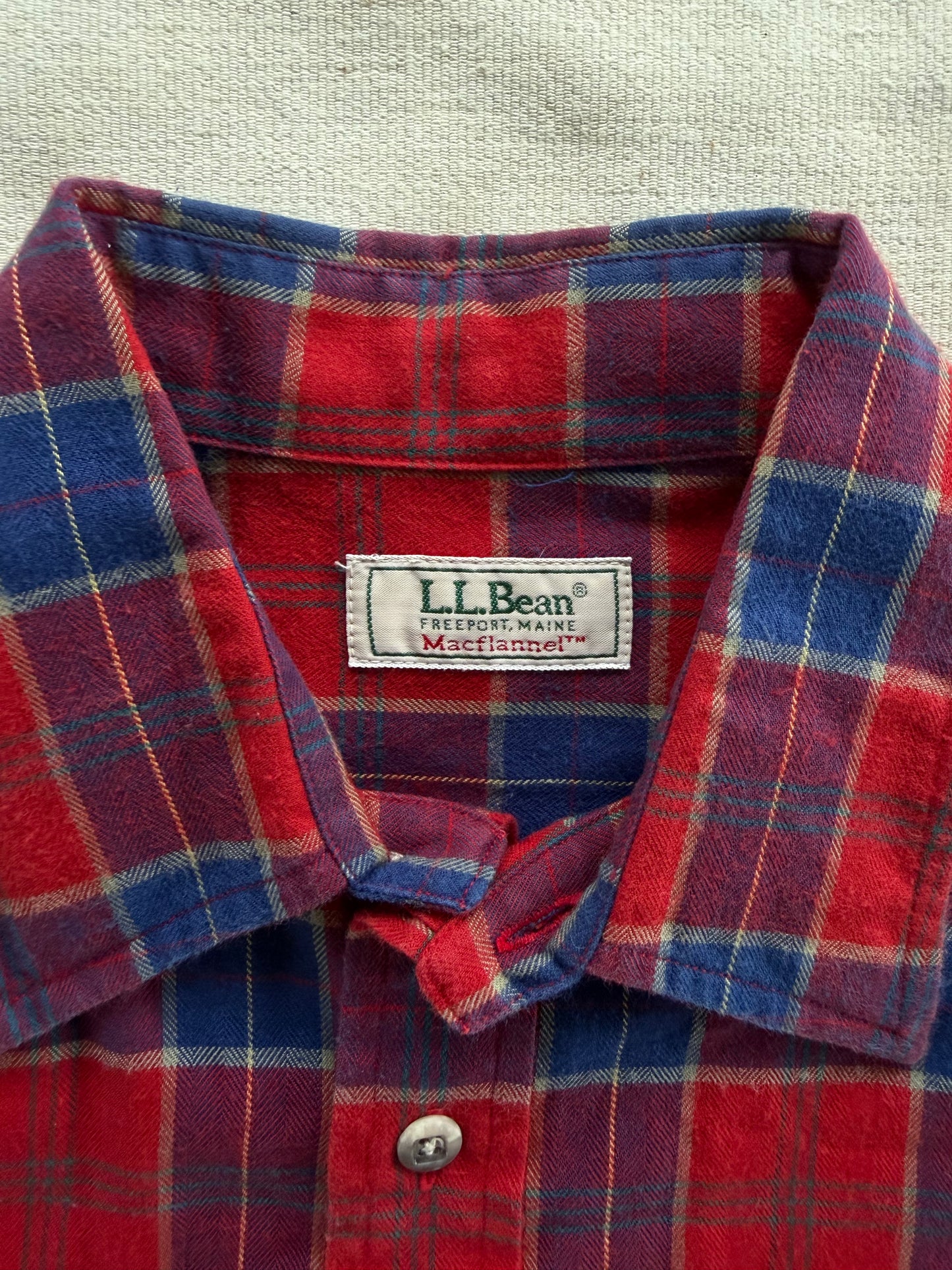 Vintage 90s L.L. Bean Macflannel