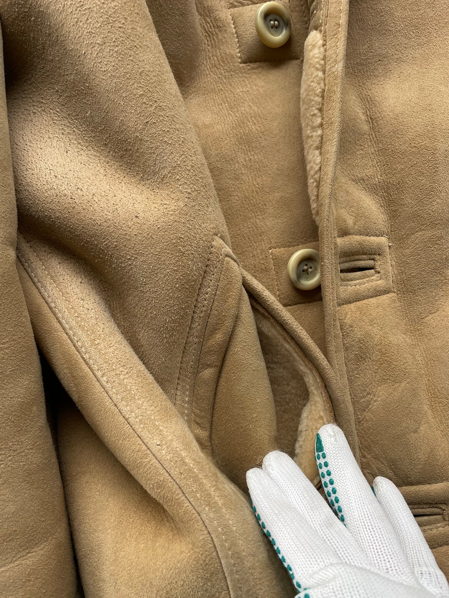 50s Abercrombie & Fitch Shearling Coat