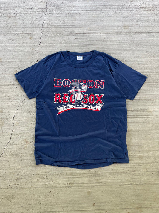Vintage 1986 Boston Red Sox AL Champs Starter Tee