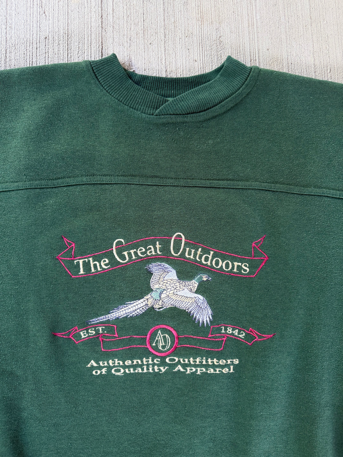Vintage 1990s Authentic Outfitters The Great Outdoors Crewneck