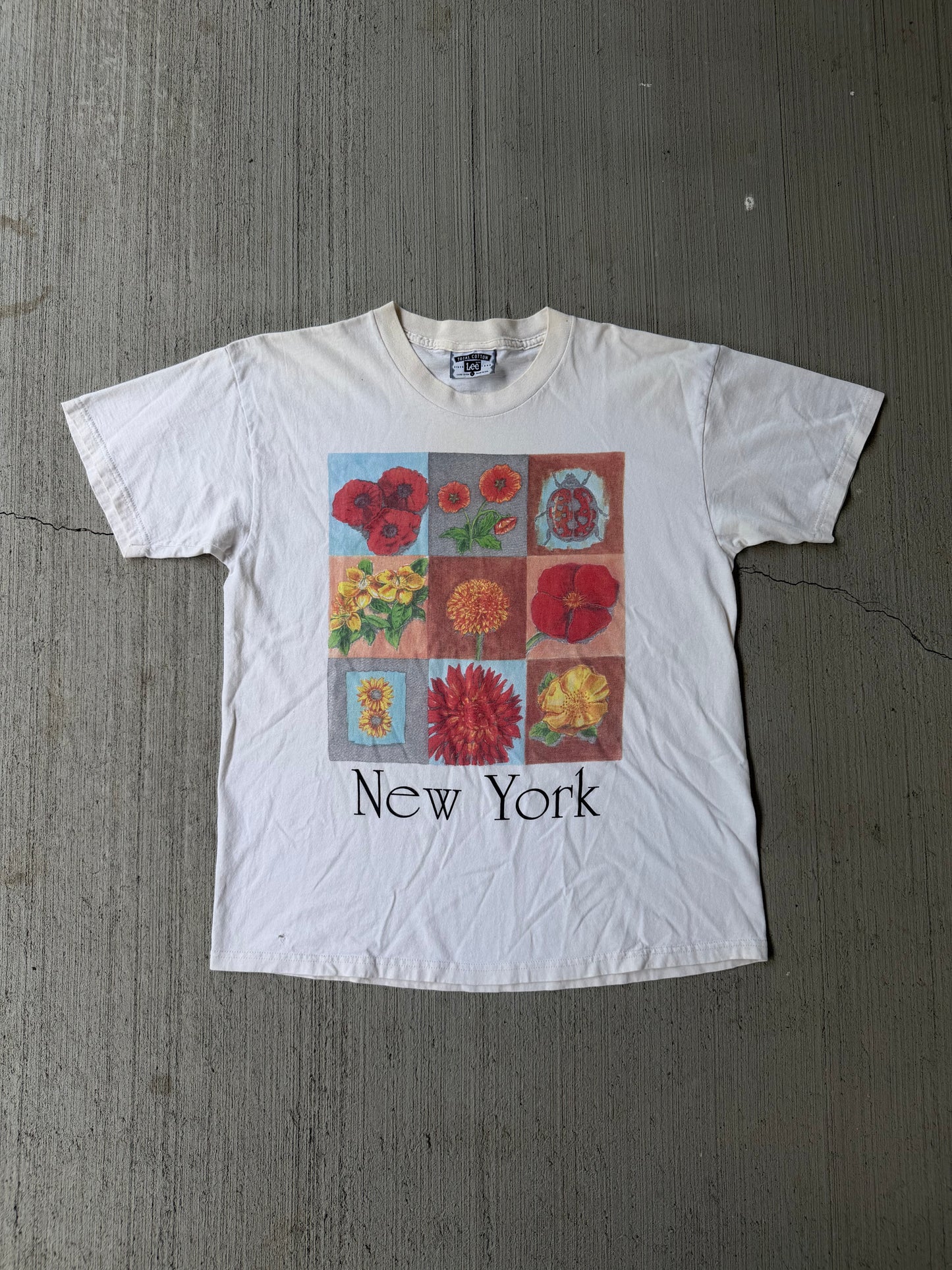 Vintage 90s New York Botanical Art Shirt