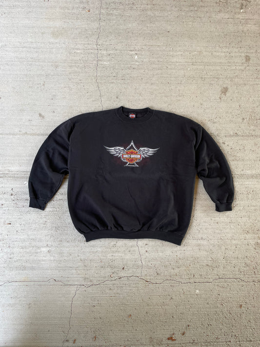 Y2K Harley Davidson Crewneck