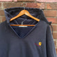 80s Thrashed Carhartt Rugged Wear Hoodie