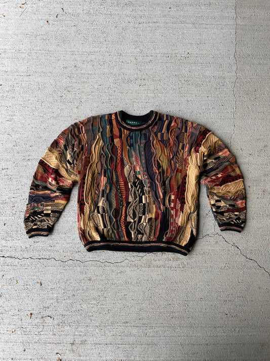 1990s Coogi Style Tundra Sweater