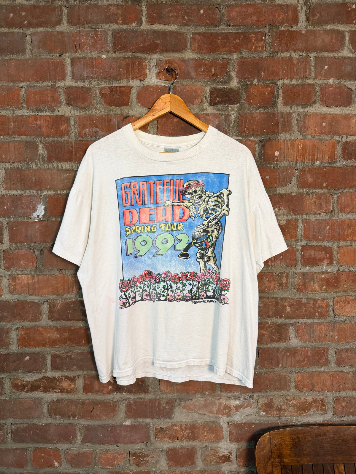 Vintage 1992 Grateful Dead Spring Tour Band Tee