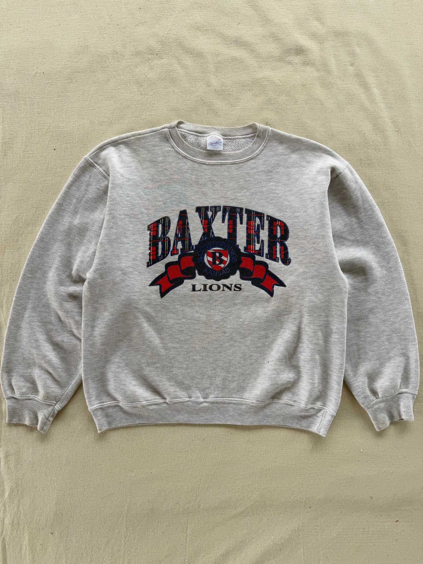Vintage 90s Baxter Lions Crewneck