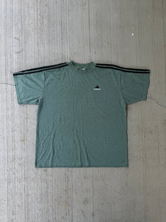 Vintage 90s Adidas Striped Sleeve Tee