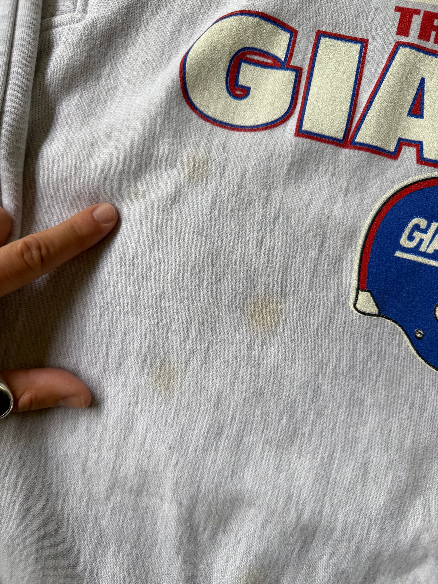 Vintage 1994 New York Giants Training Hoodie