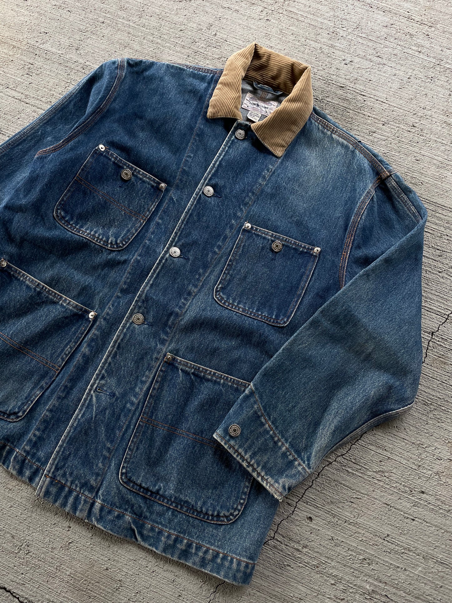 80s Ralph Lauren Denim Chore Jacket