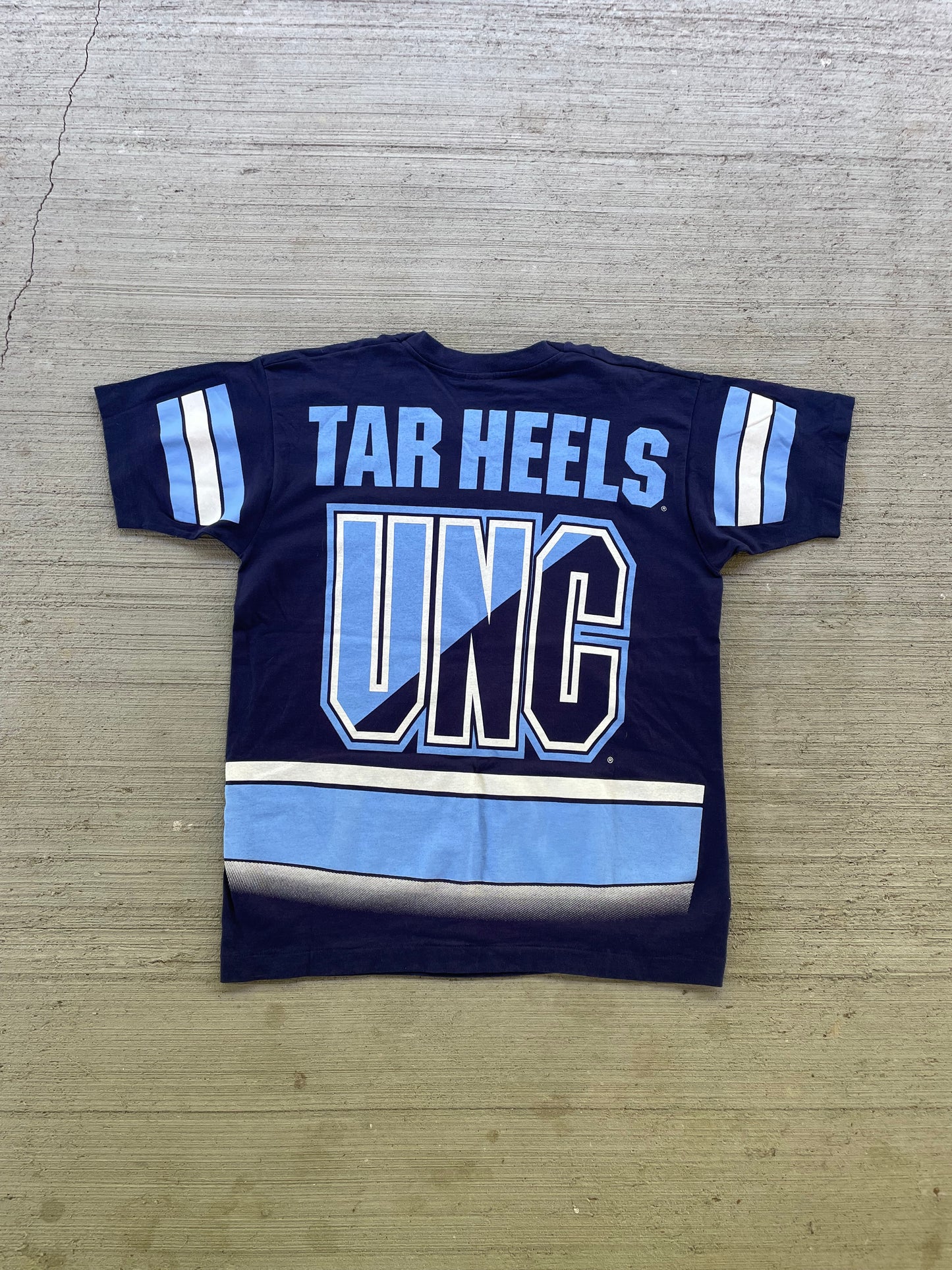 Vintage 1990s UNC Tar Heels AOP Tee