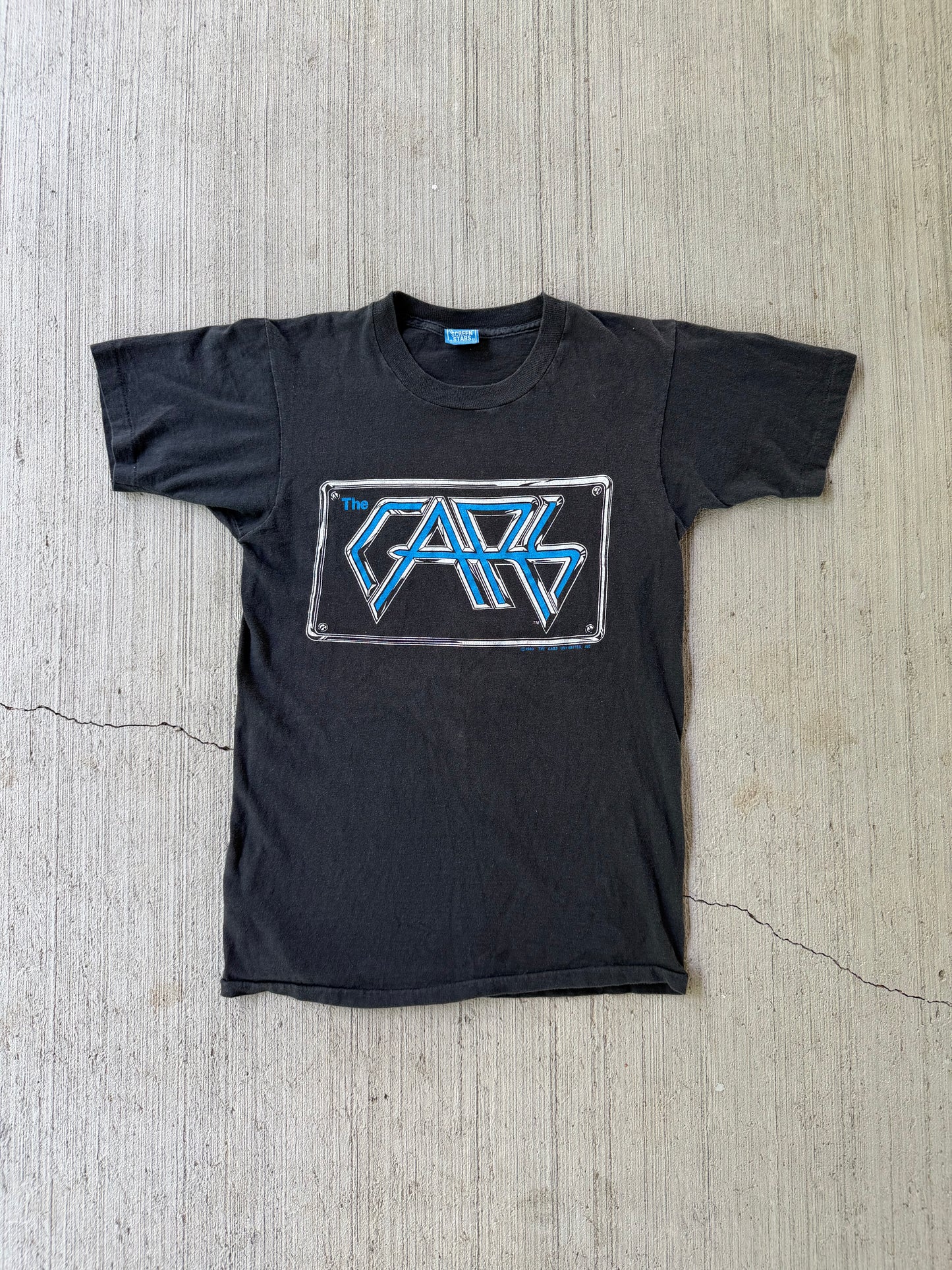 Vintage 1980 The Cars ‘On the Road’ Tour Tee