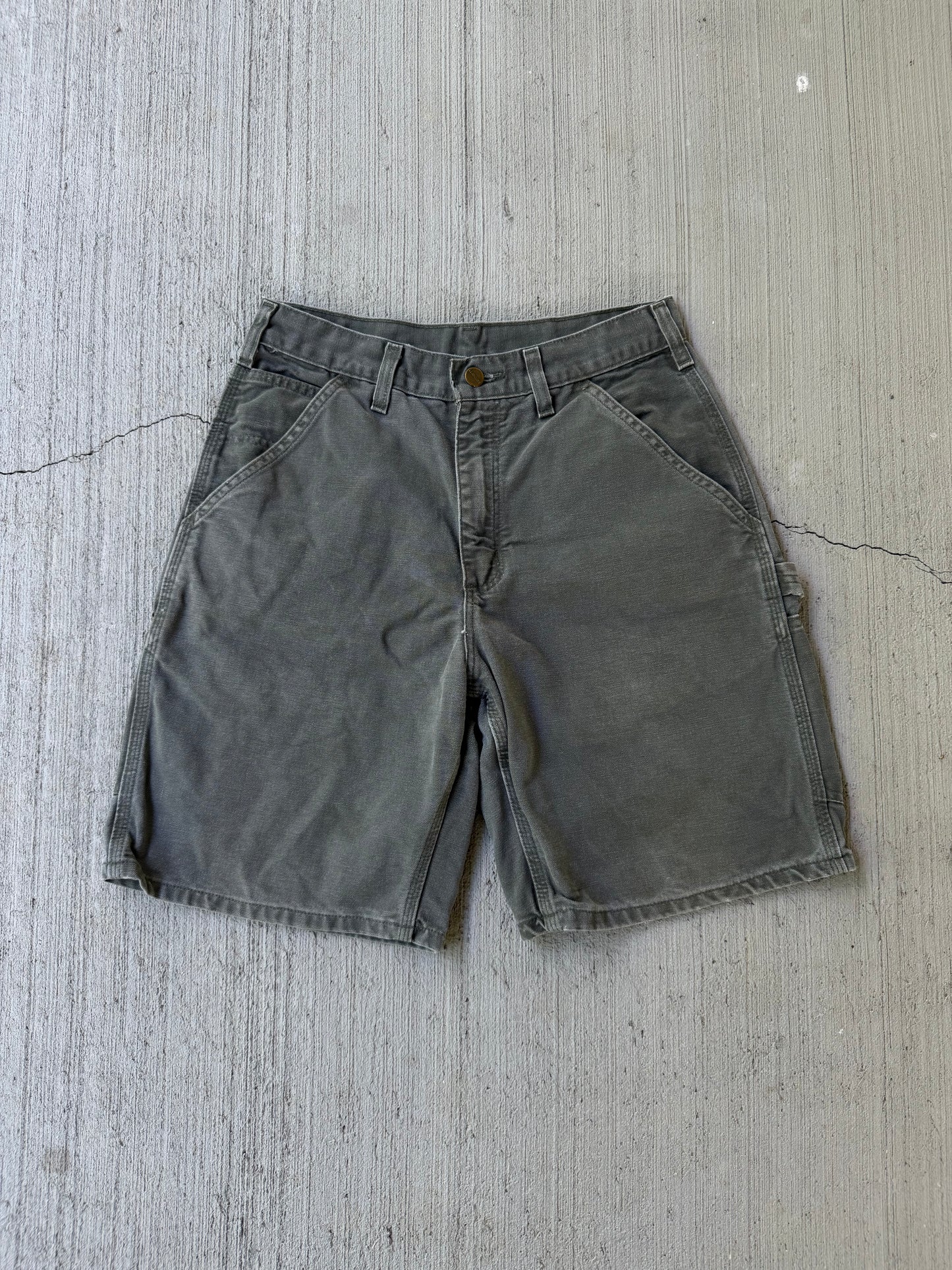 Vintage 2000s Green Carhartt Shorts