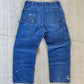 Vintage 80s Roebucks Carpenter Painted Jeans
