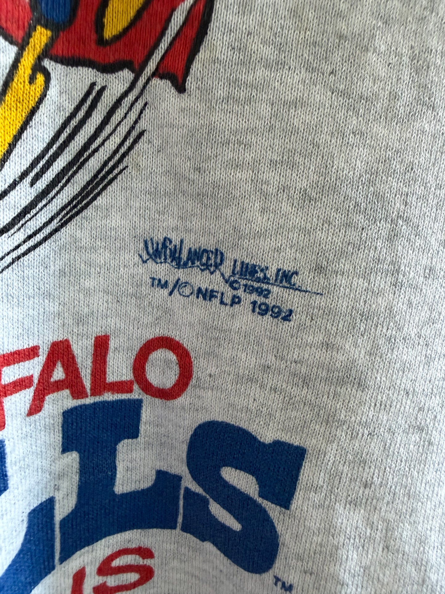 Vintage 1992 Buffalo Bills Back to the Super Bowl Crewneck