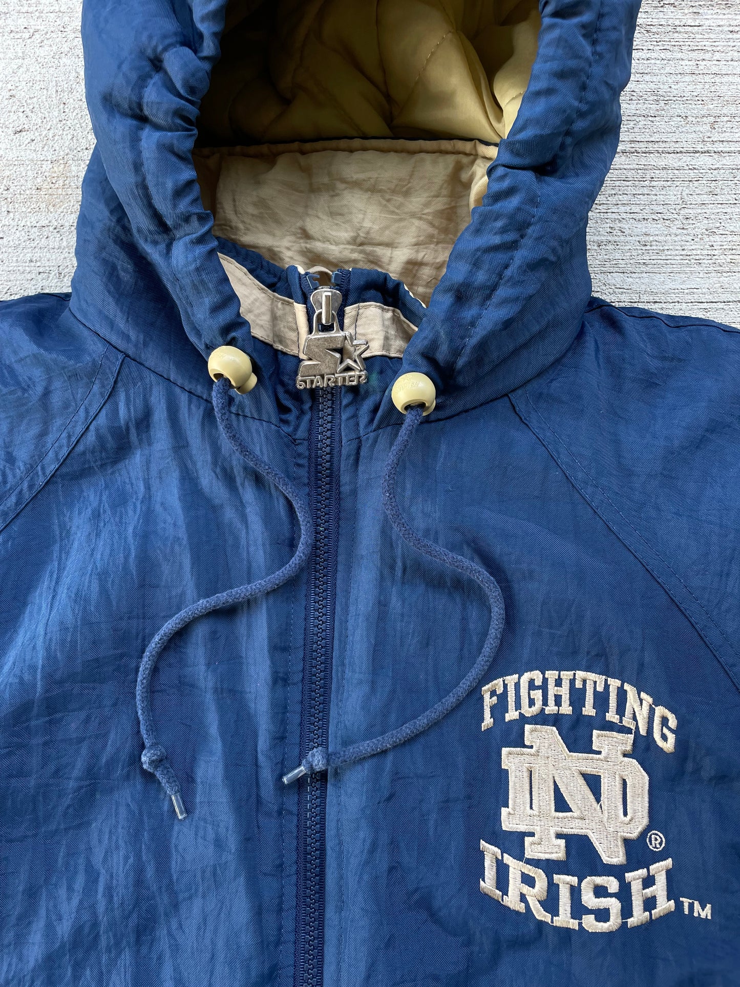 90s Notre Dame Fighting Irish Starter Jacket