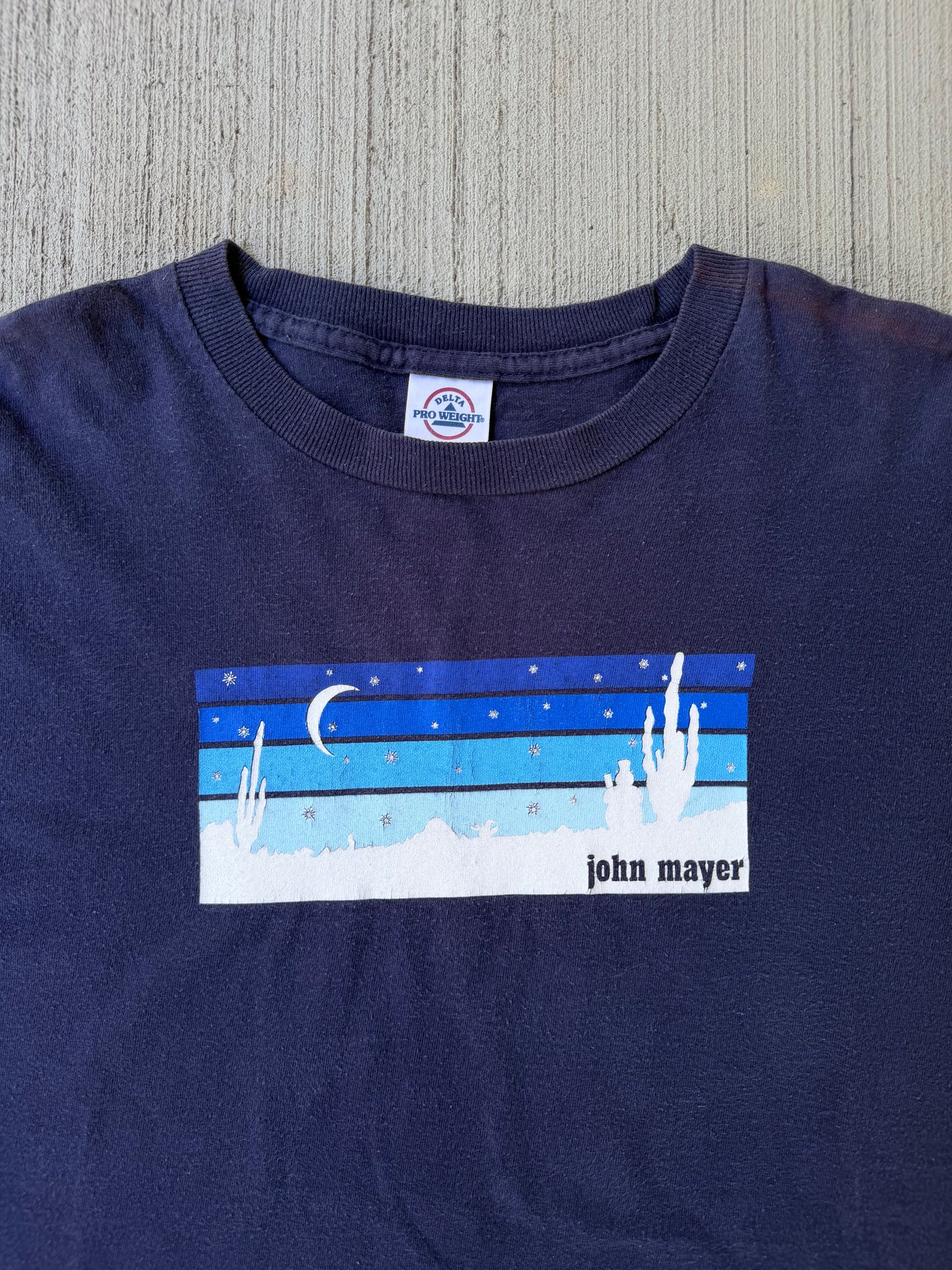2002 John Mayer Long Sleeve Fall Tour Tee