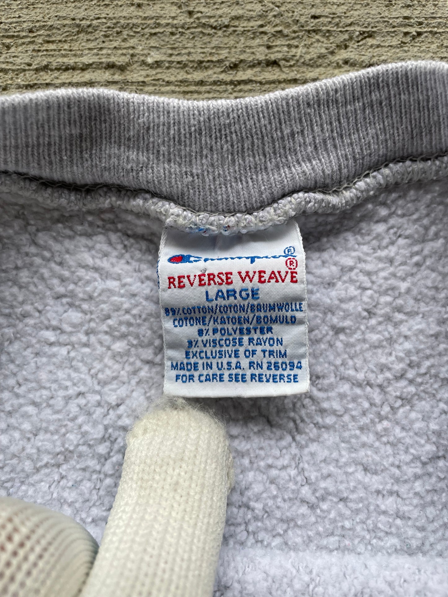 90s Harvard Reverse Weave Sweatshirt