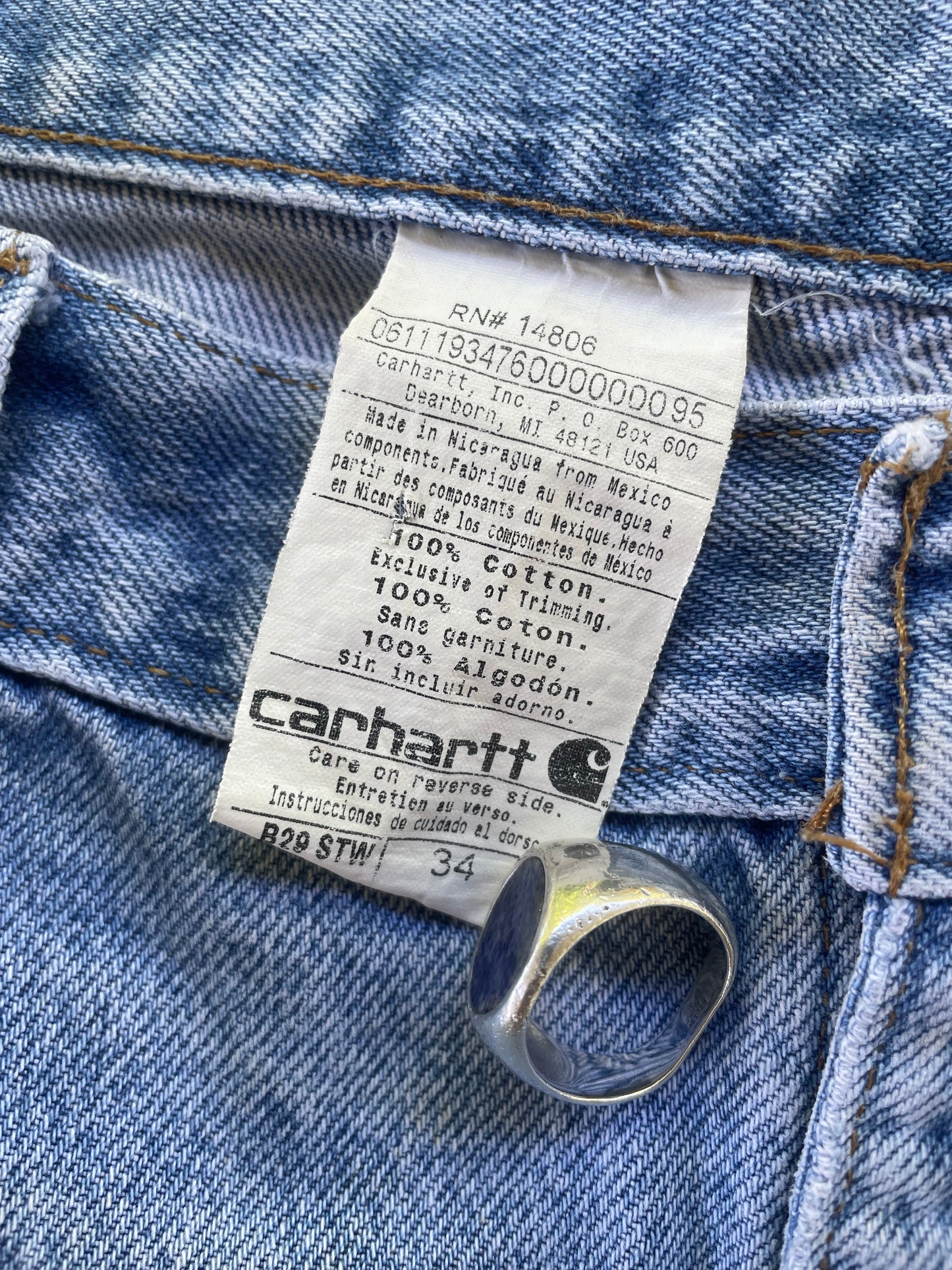 2011 Carhartt Jorts