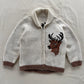 Vintage 1950s/60s Cowichan Deer Cardigan