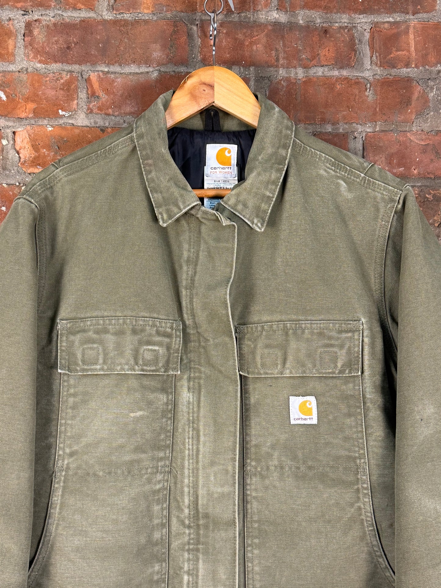 Olive Green Carhartt Arctic Quilt Lined Jacket (Women’s)
