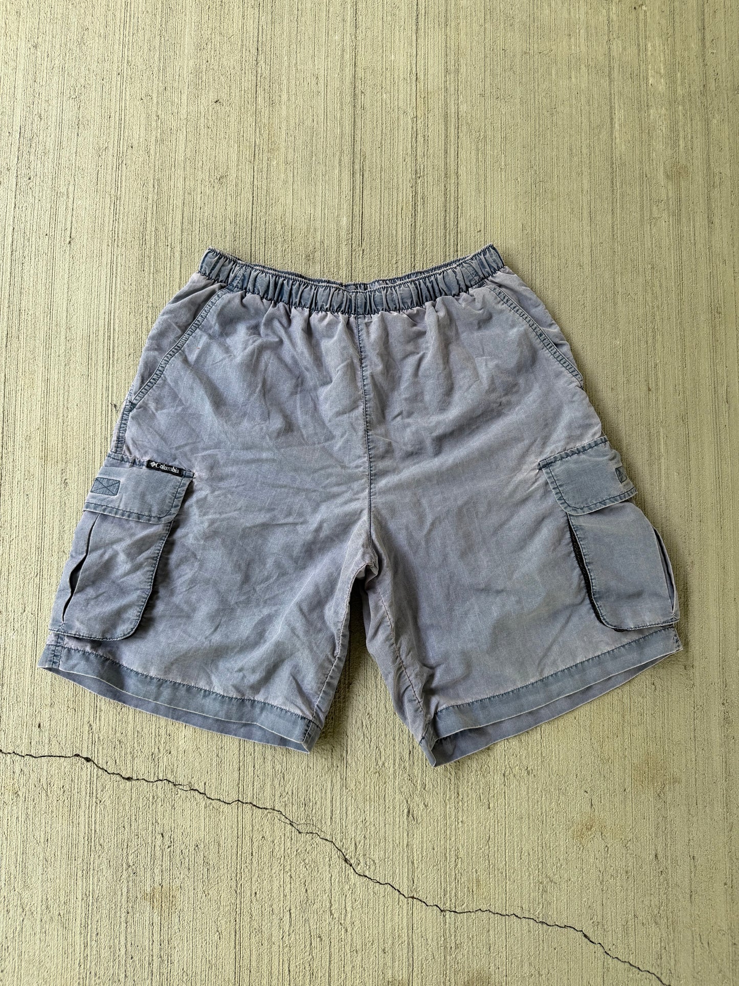 Vintage Faded Columbia Swim Trunks