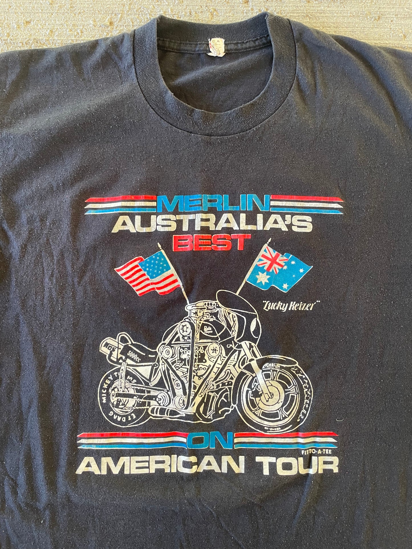 1980s Merlin Australia’s Best Biker Tee