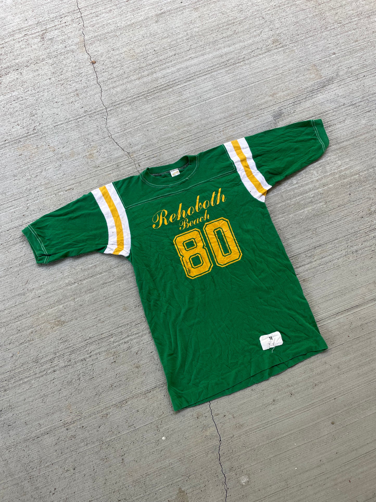 80s Rehoboth Beach Football Tee