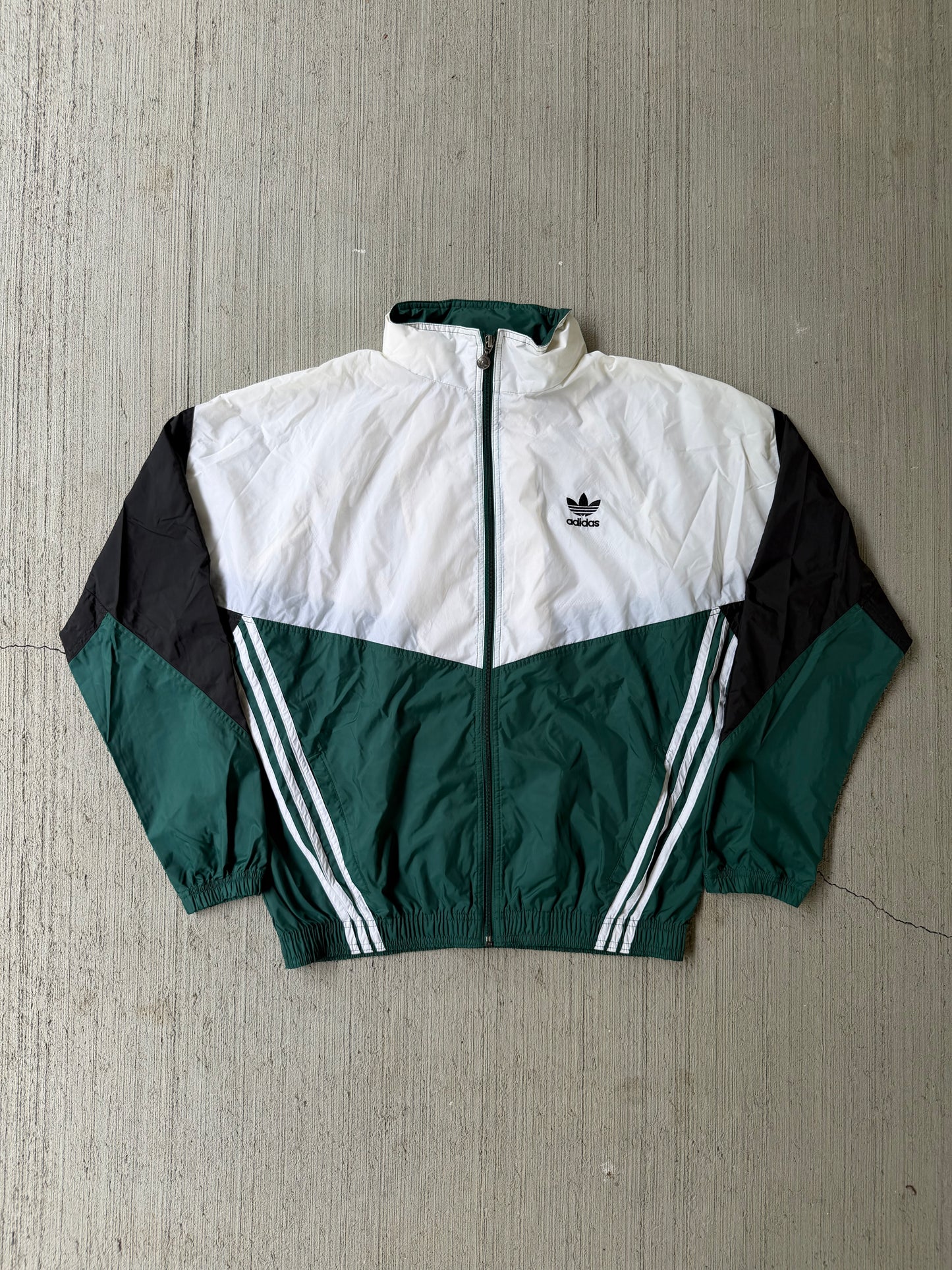Vintage 90s Adidas Windbreaker Track Jacket