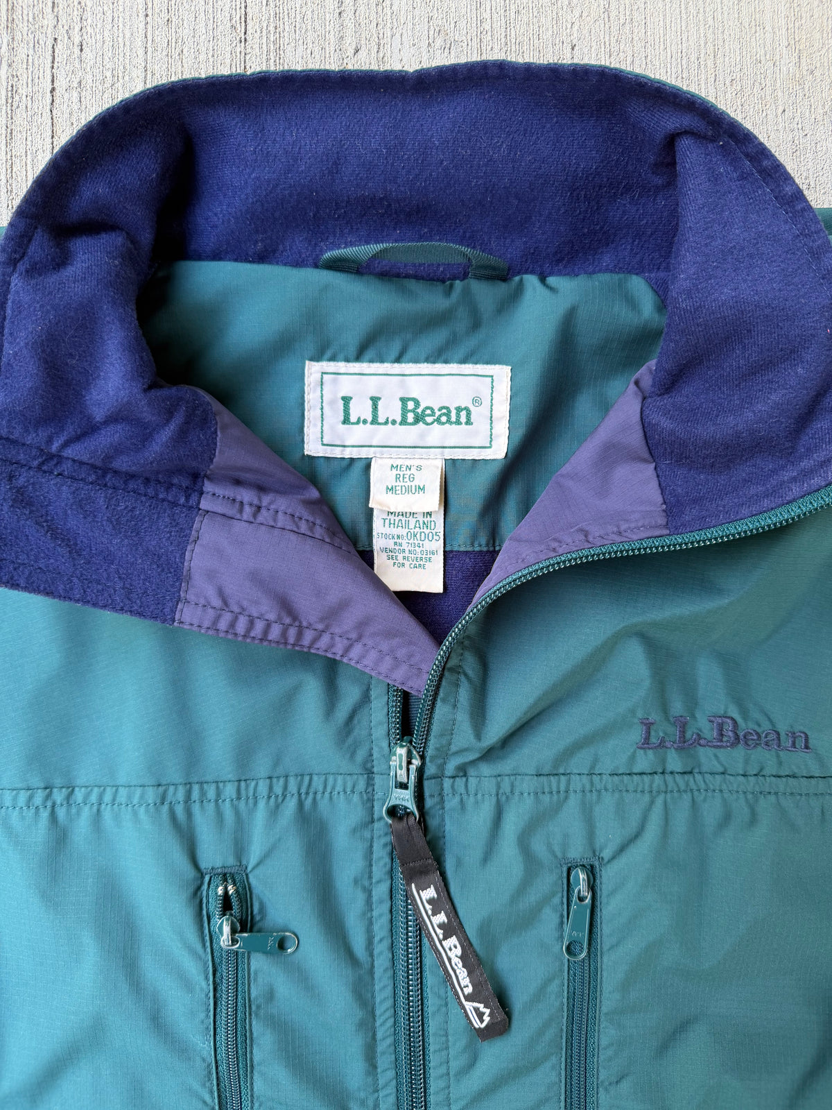 Vintage 1990s L.L. Bean Lined Lightweight Jacket