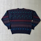 Vintage 90s Pendleton Wool Deer Sweater
