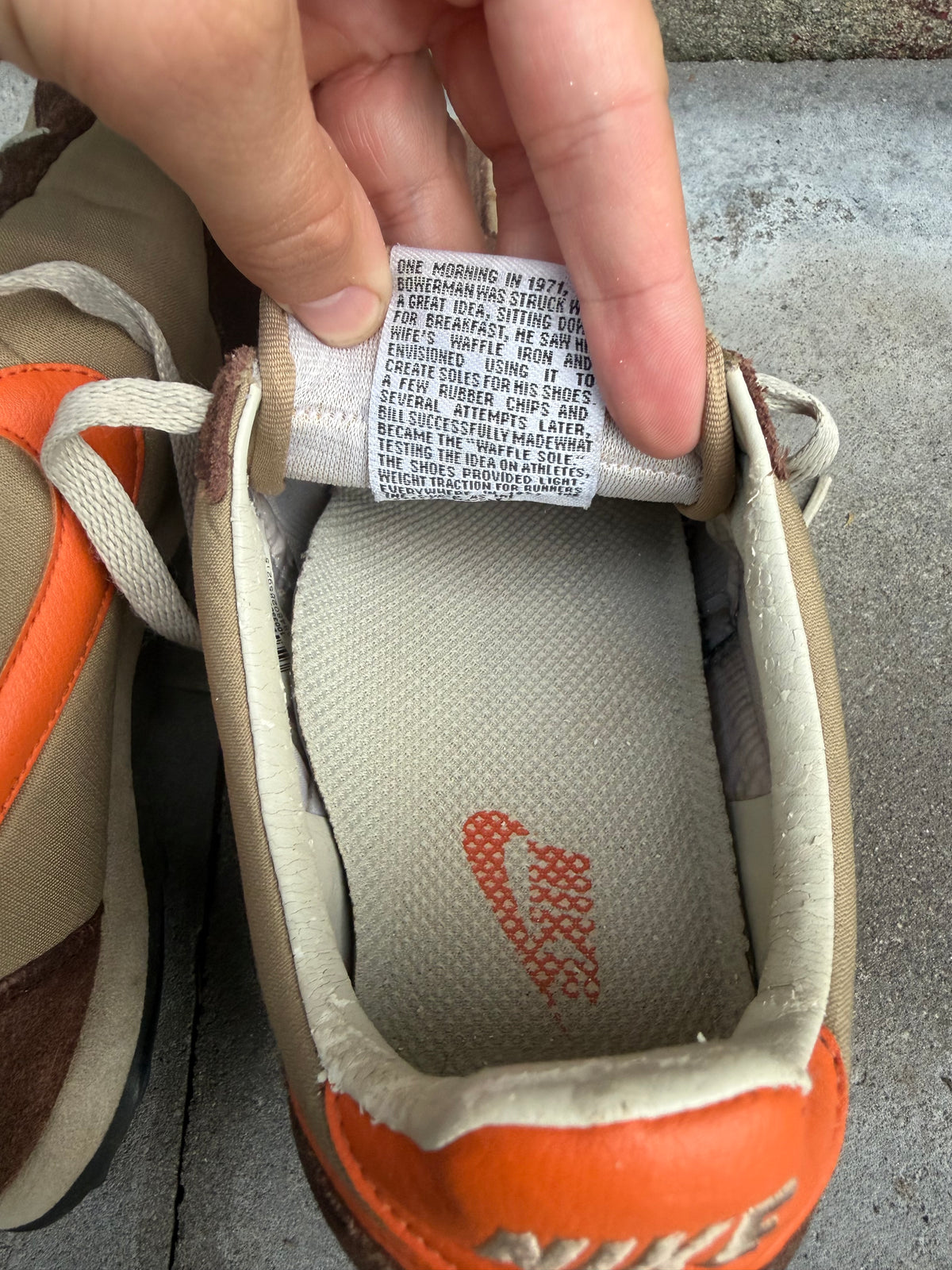 Vintage 2006 Nike Oregon Waffle Running Sneakers