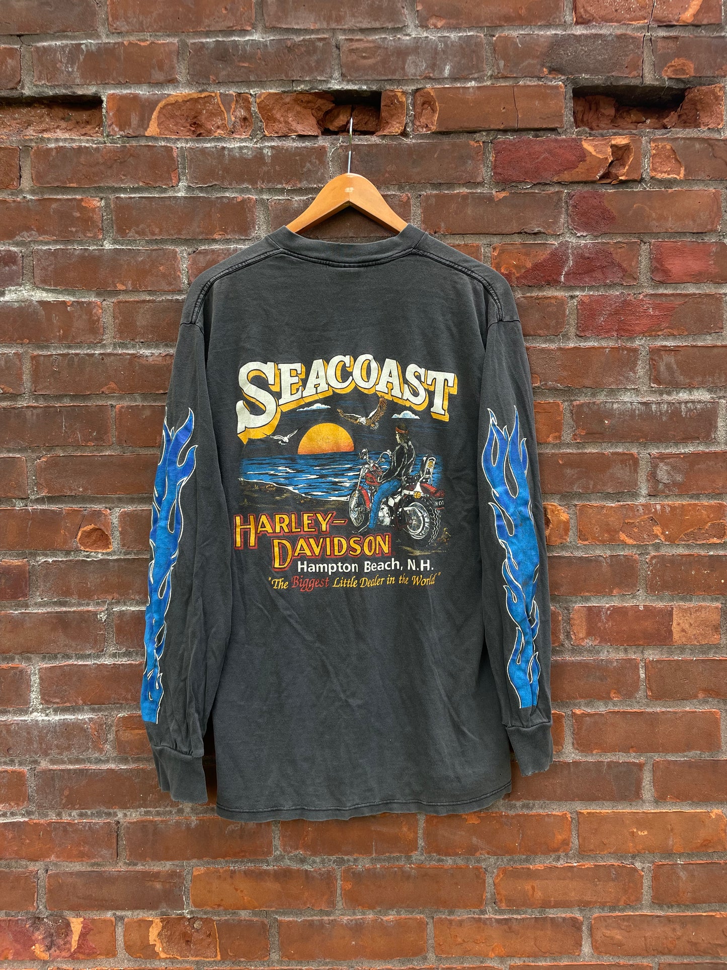 1980s Harley Davidson Seacoast L/S Shirt