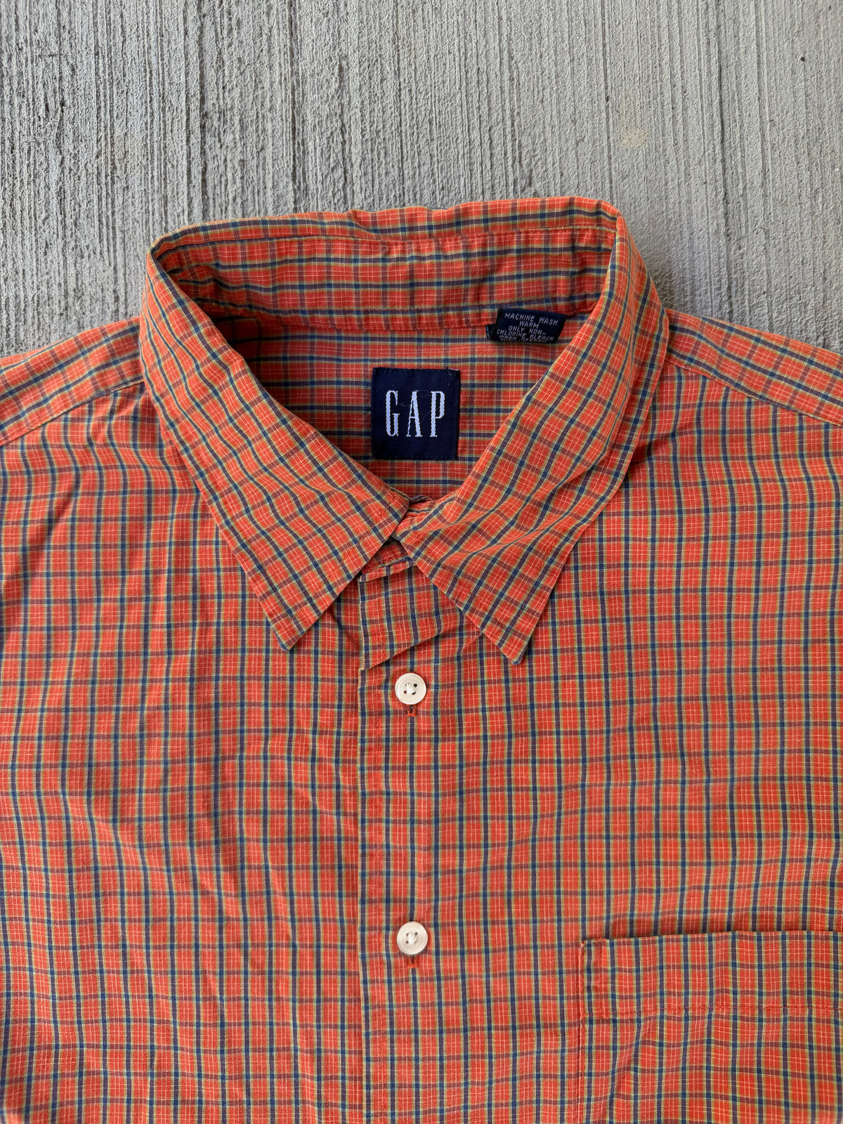 Vintage 2000s GAP Checkered Button Up