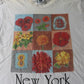 Vintage 90s New York Botanical Art Shirt