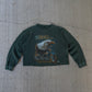 Vintage 80s Harley Davidson Cropped Thermal