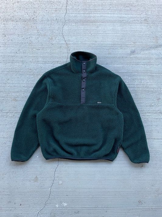 2000s Woolrich Button Snap Fleece