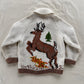 Vintage 1950s/60s Cowichan Deer Cardigan