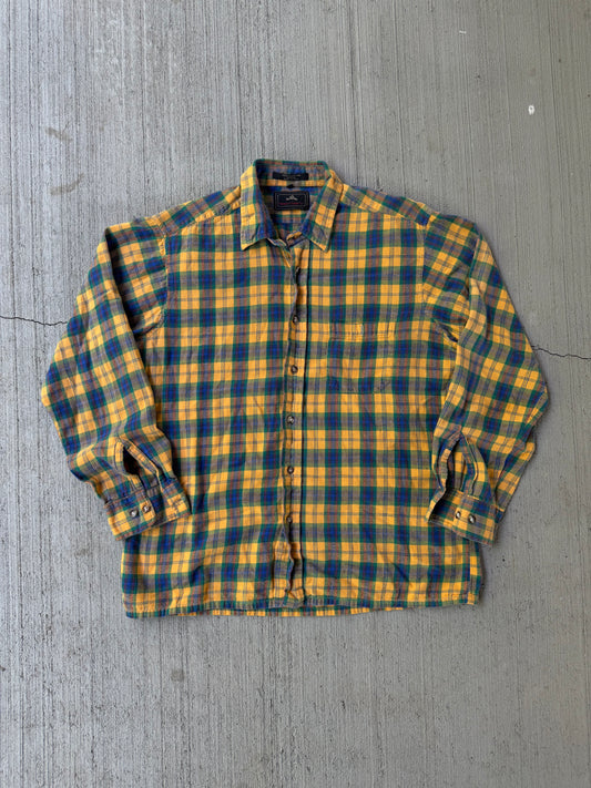 Vintage 1980s Westport Supply Co. Cotton Button Up