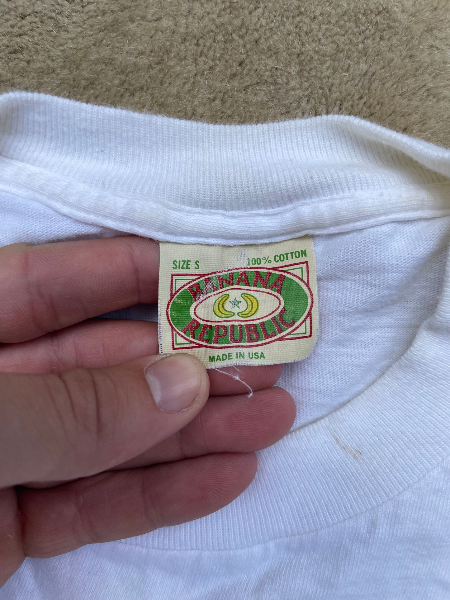 Vintage 1990s Banana Republic Safari Lion Tee