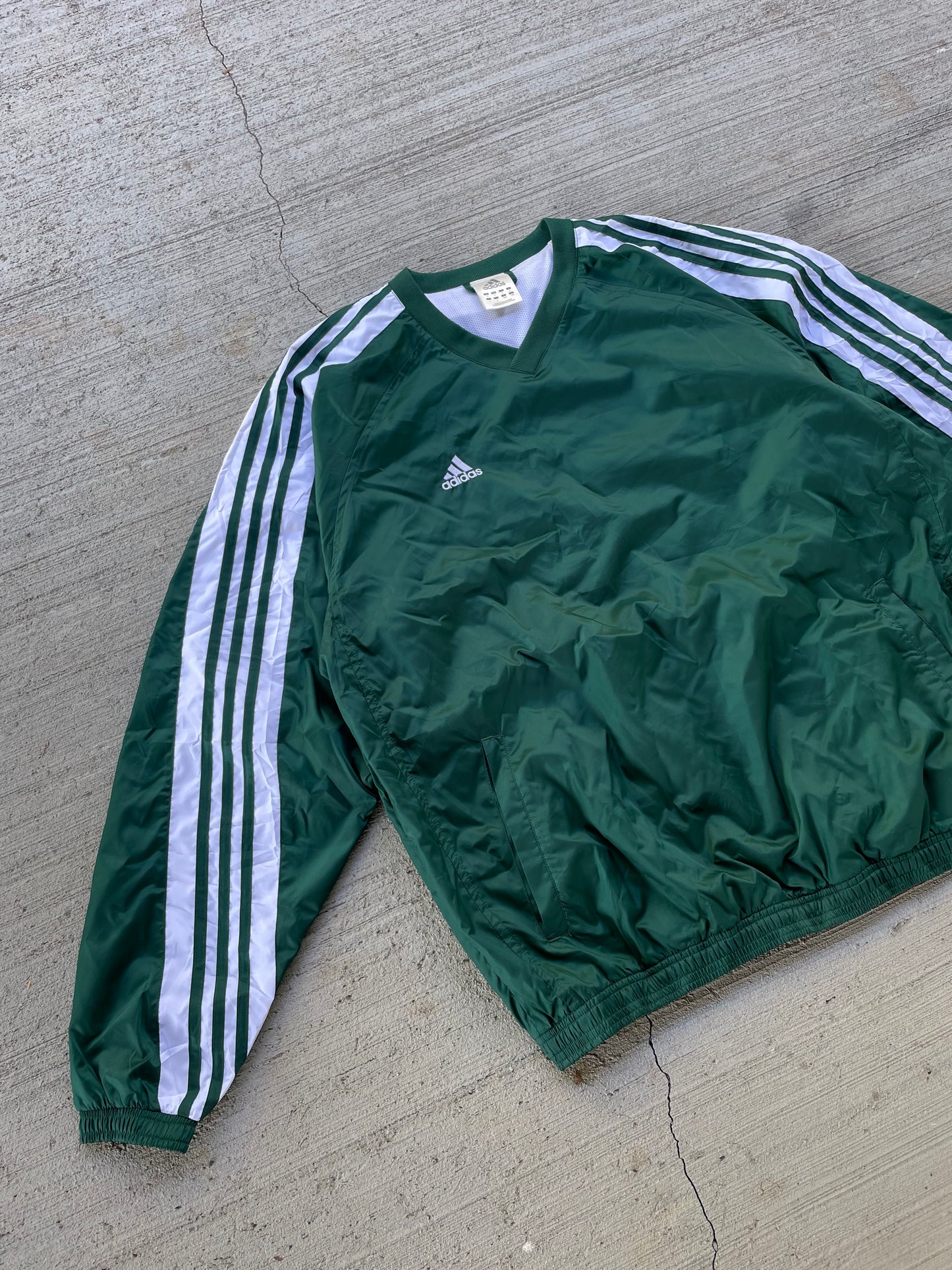 Y2K Adidas Pullover Windbreaker