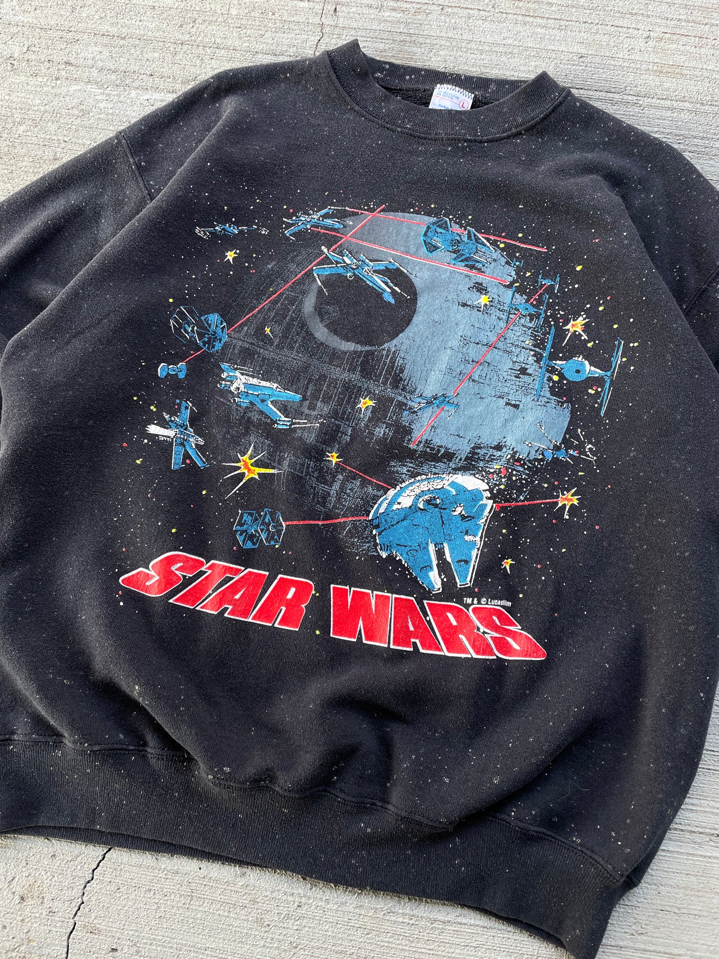 80s Star Wars Crewneck Sweatshirt