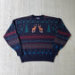 Vintage 90s Pendleton Wool Deer Sweater