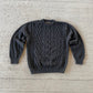 90s Oscar De La Renta Cableknit Sweater