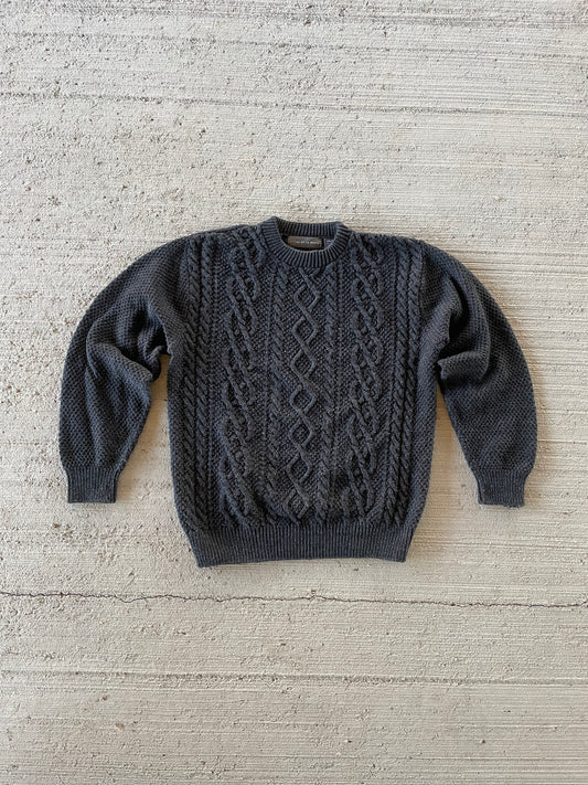 90s Oscar De La Renta Cableknit Sweater