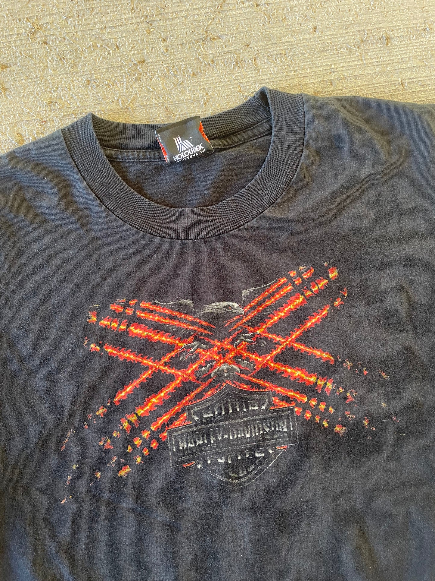 2004 Harley Davidson L/S Laser Tee